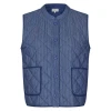 Lollys Laundry CairoLL Quilted Vest Dark Blue